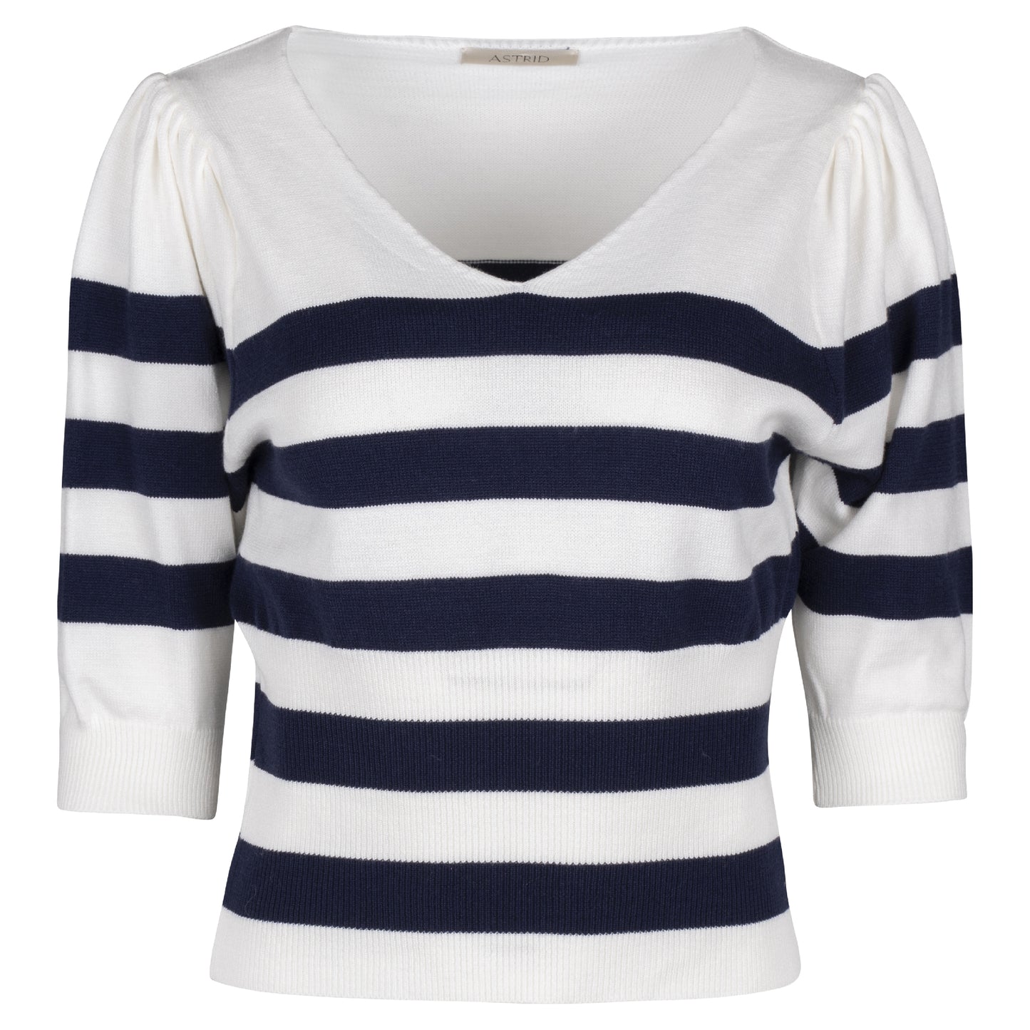 JOURNEY STRIPE V TOP