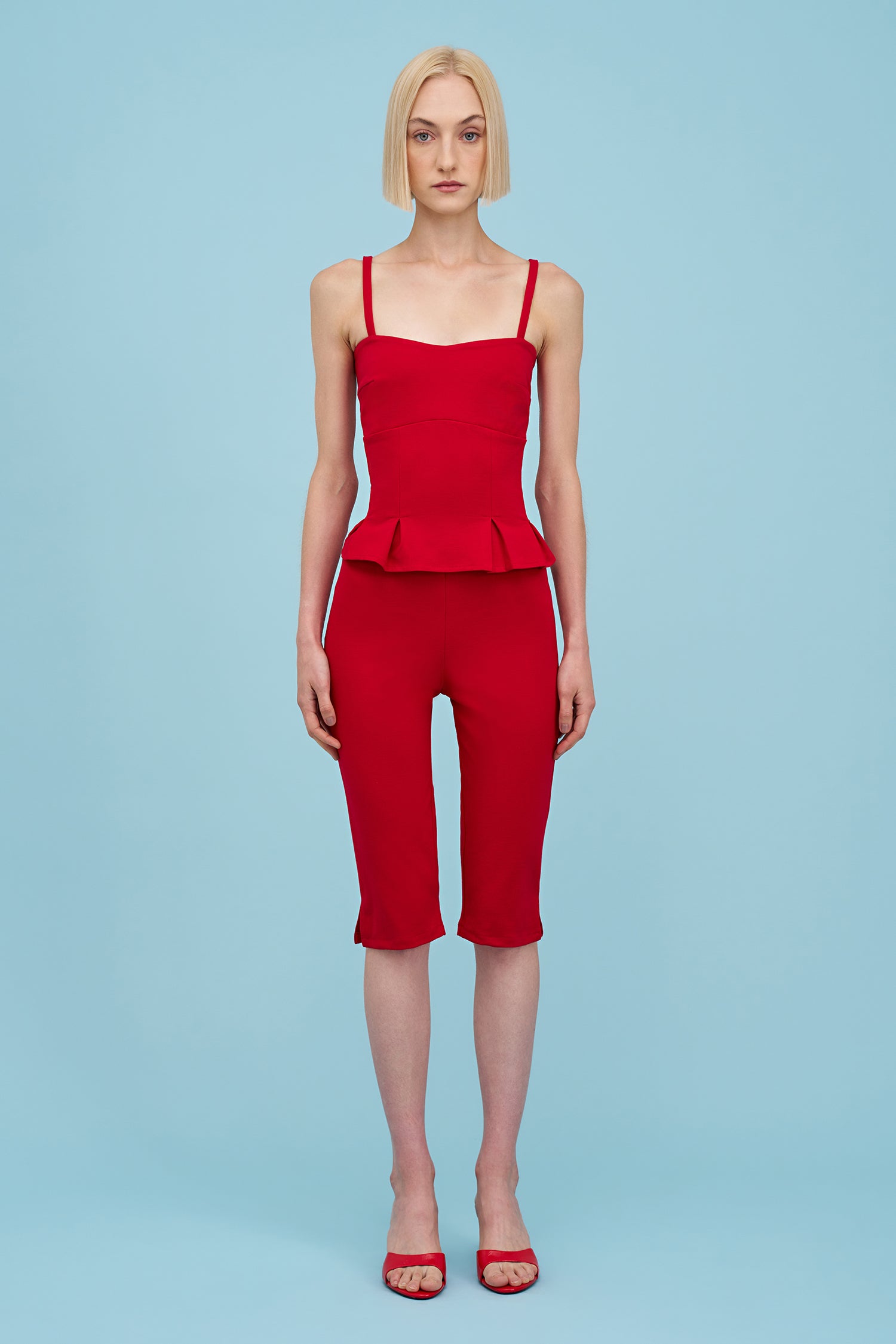 Women's Woven Capri