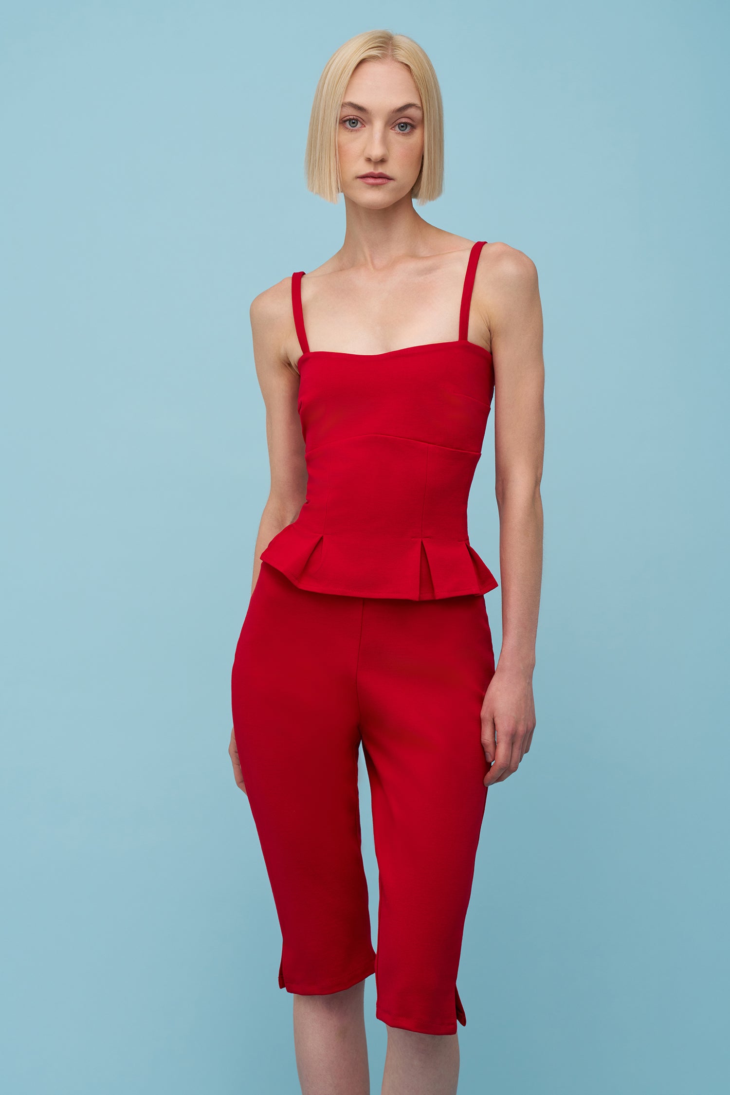 Women's Woven Capri