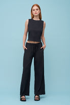 Women's Woven Top - Sleeveless