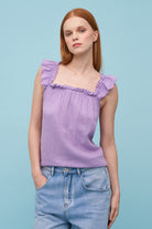 Women's Woven Top - Sleeveless