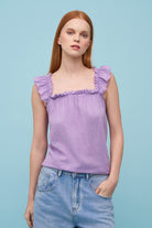 Women's Woven Top - Sleeveless