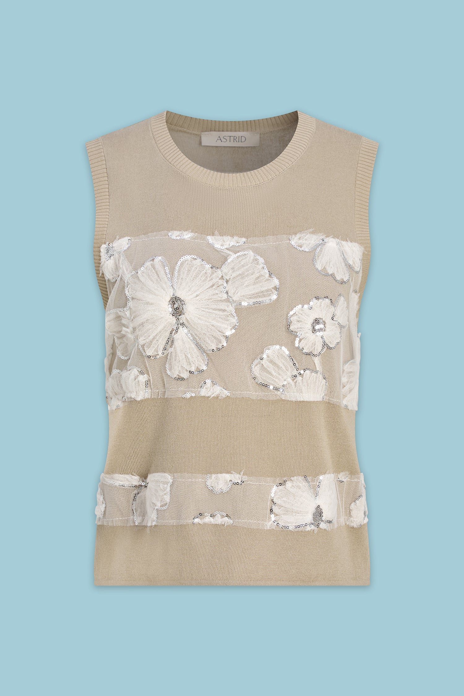 Women's Knit Top - Sleeveless