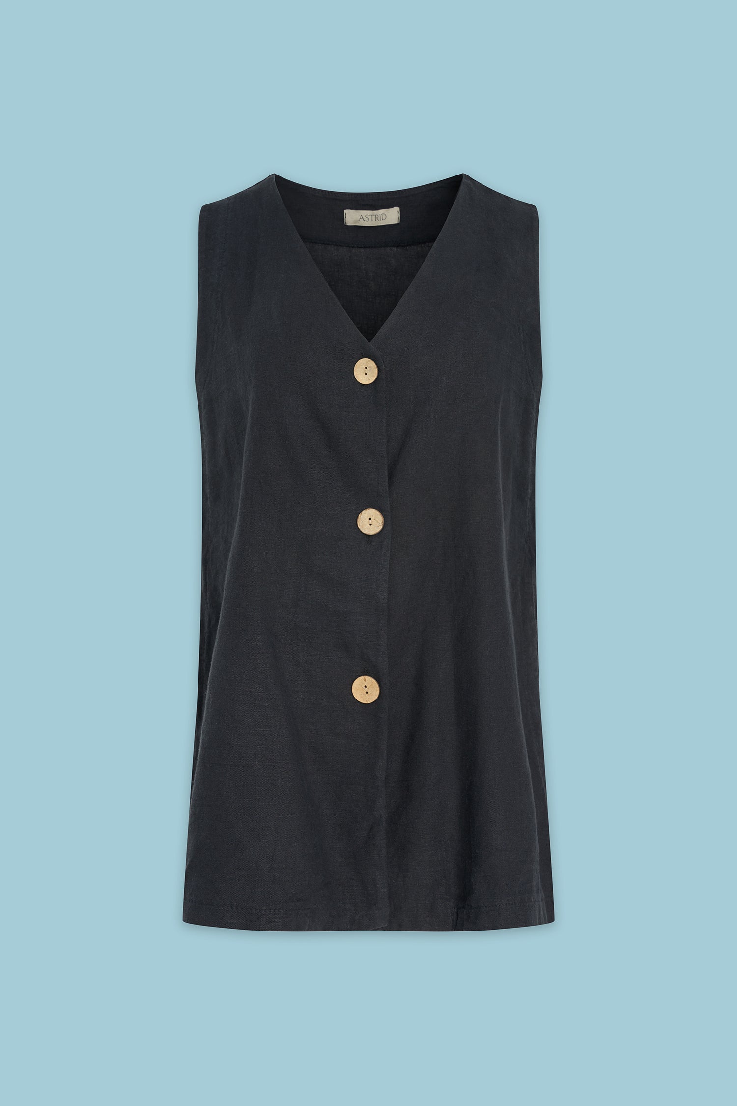 Women's Woven Sleeveless Jacket