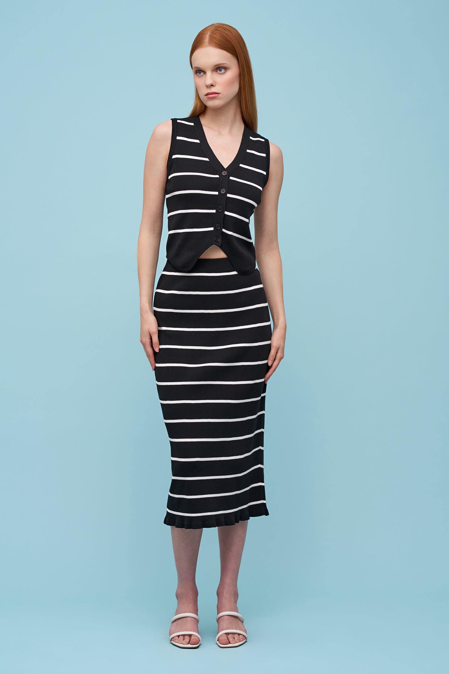 Women's Knit Sleeveless Jacket